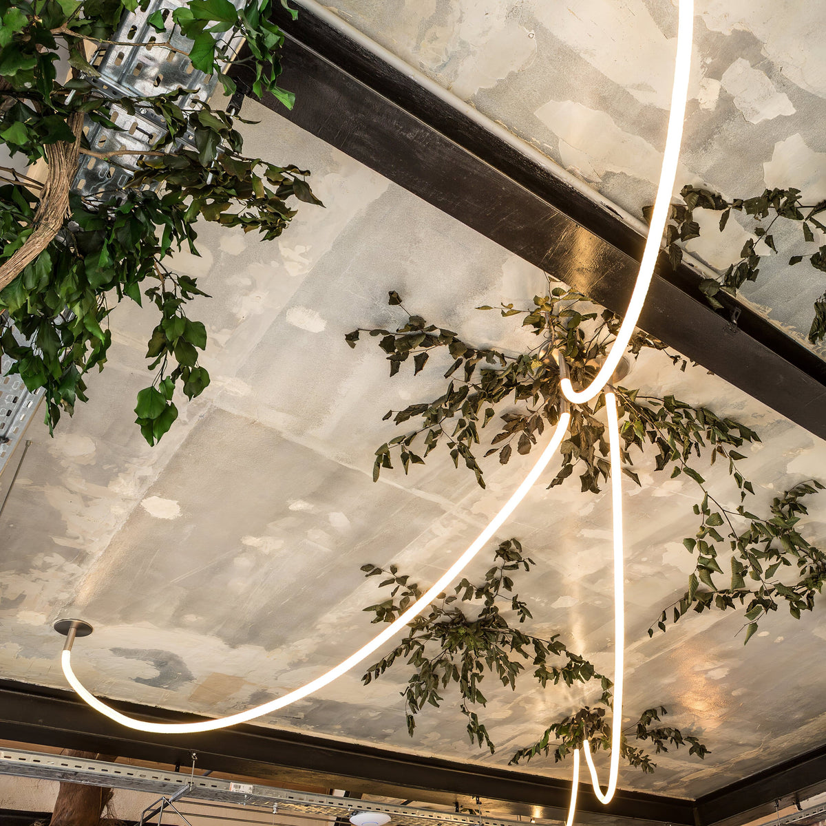 Flexible LED Pendant Ceiling Light