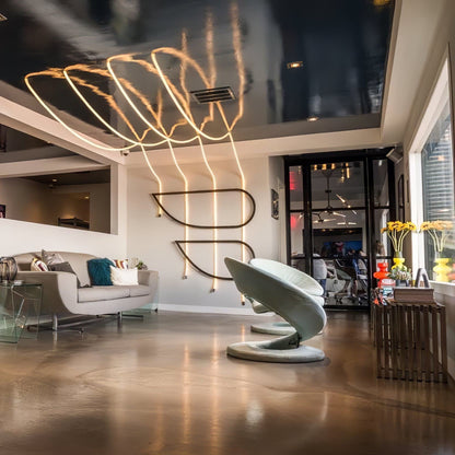 Flexible LED Pendant Ceiling Light