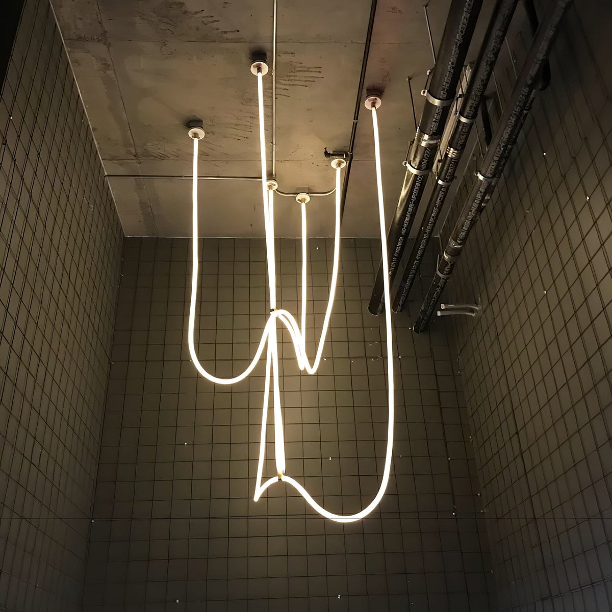 Flexible LED Pendant Ceiling Light