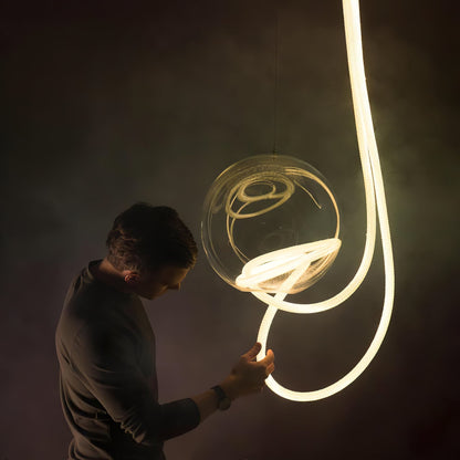 Flexible LED Pendant Ceiling Light