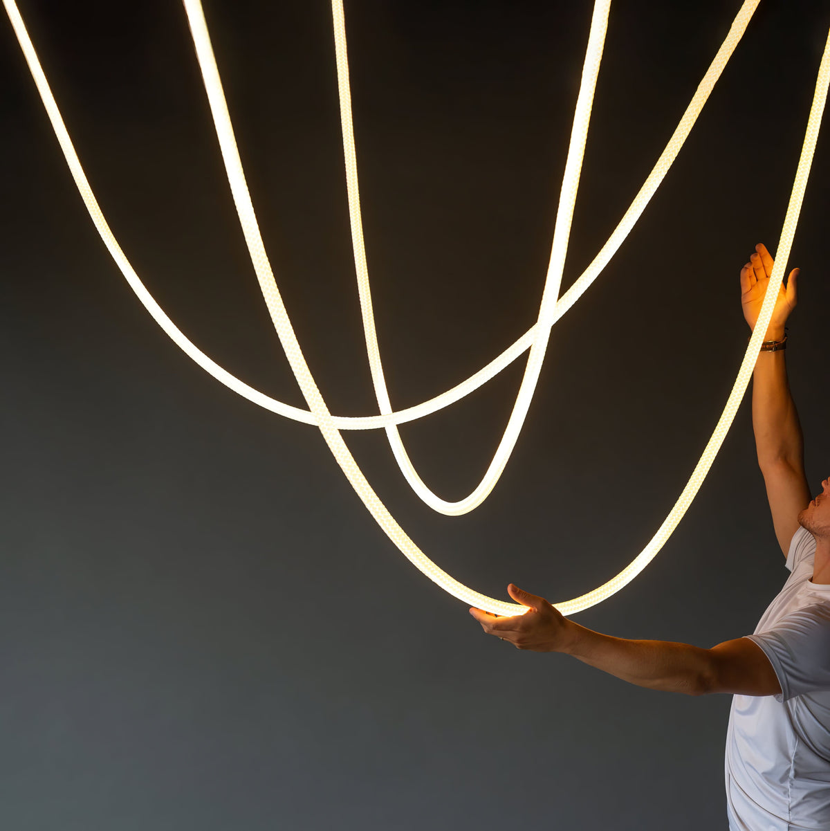 Flexible LED Pendant Ceiling Light