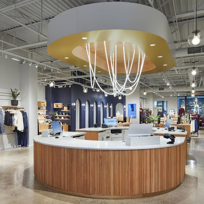 Flexible LED Pendant Ceiling Light