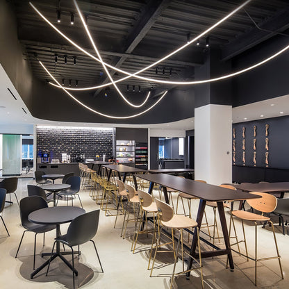 Flexible LED Pendant Ceiling Light