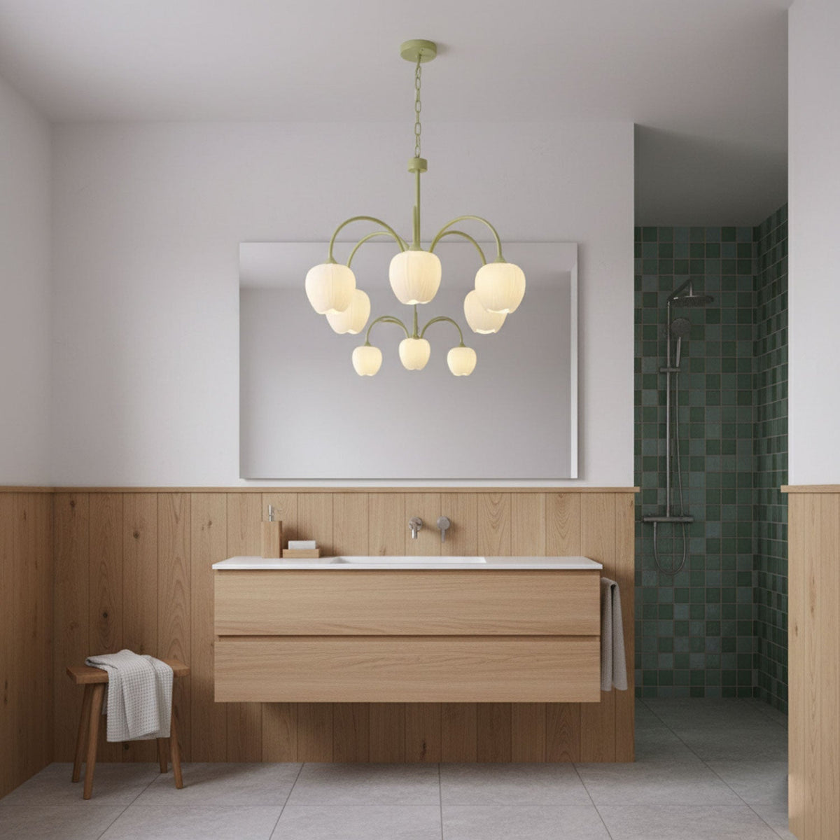 Tulip Bloom Chandelier
