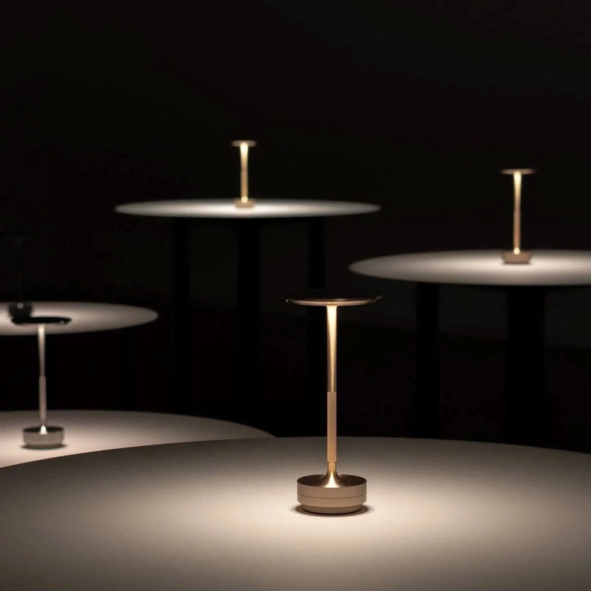 Sleek Metal LED Table Lamp
