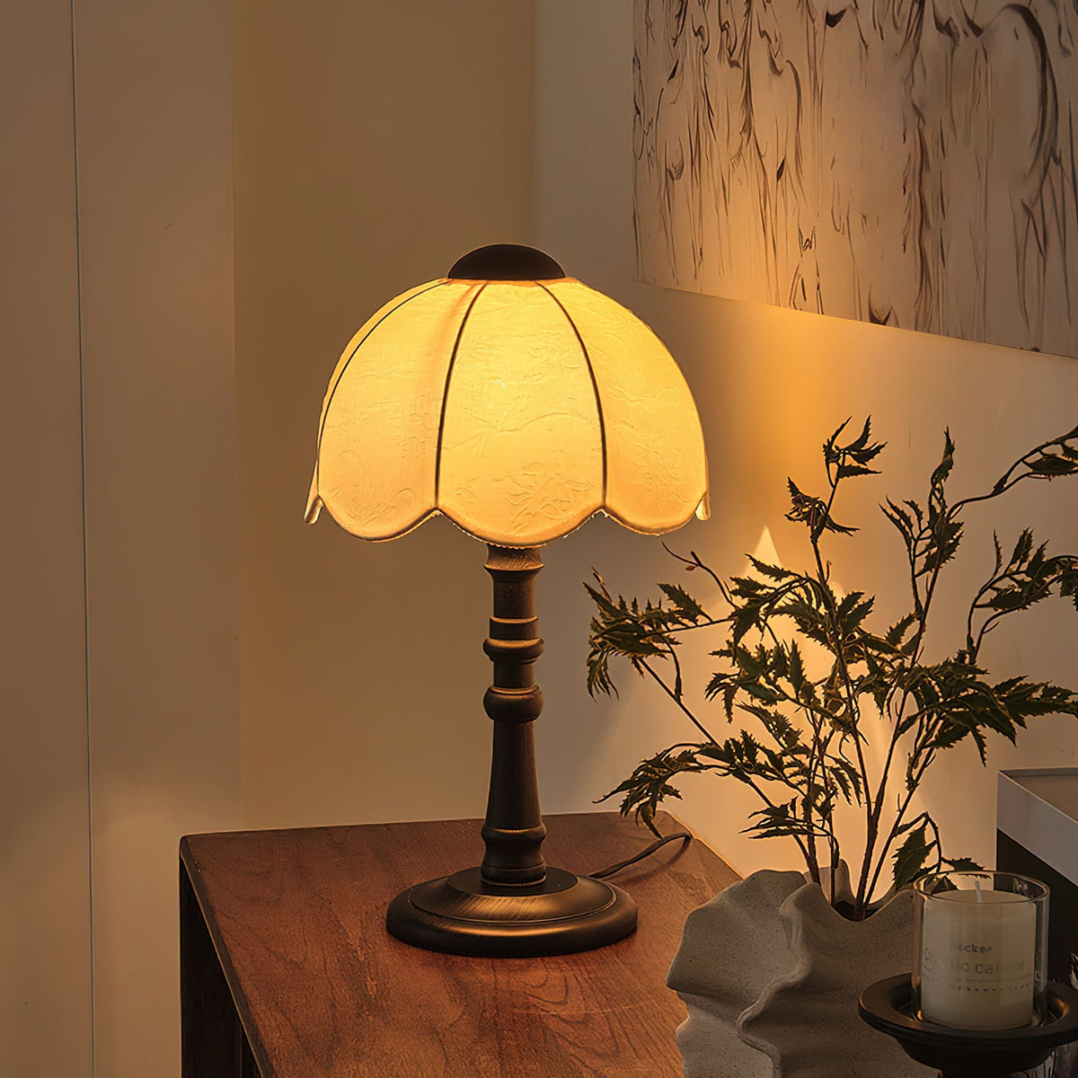 Umbrella Retro Table Lamp