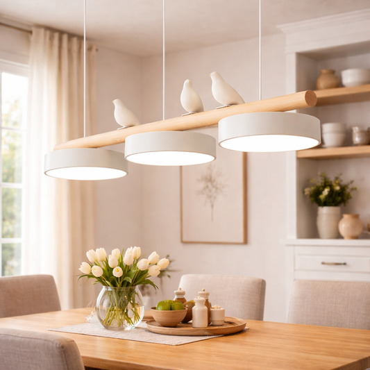 Bird Perch Pendant Light