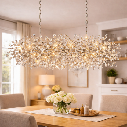Bloom Crystal Chandelier