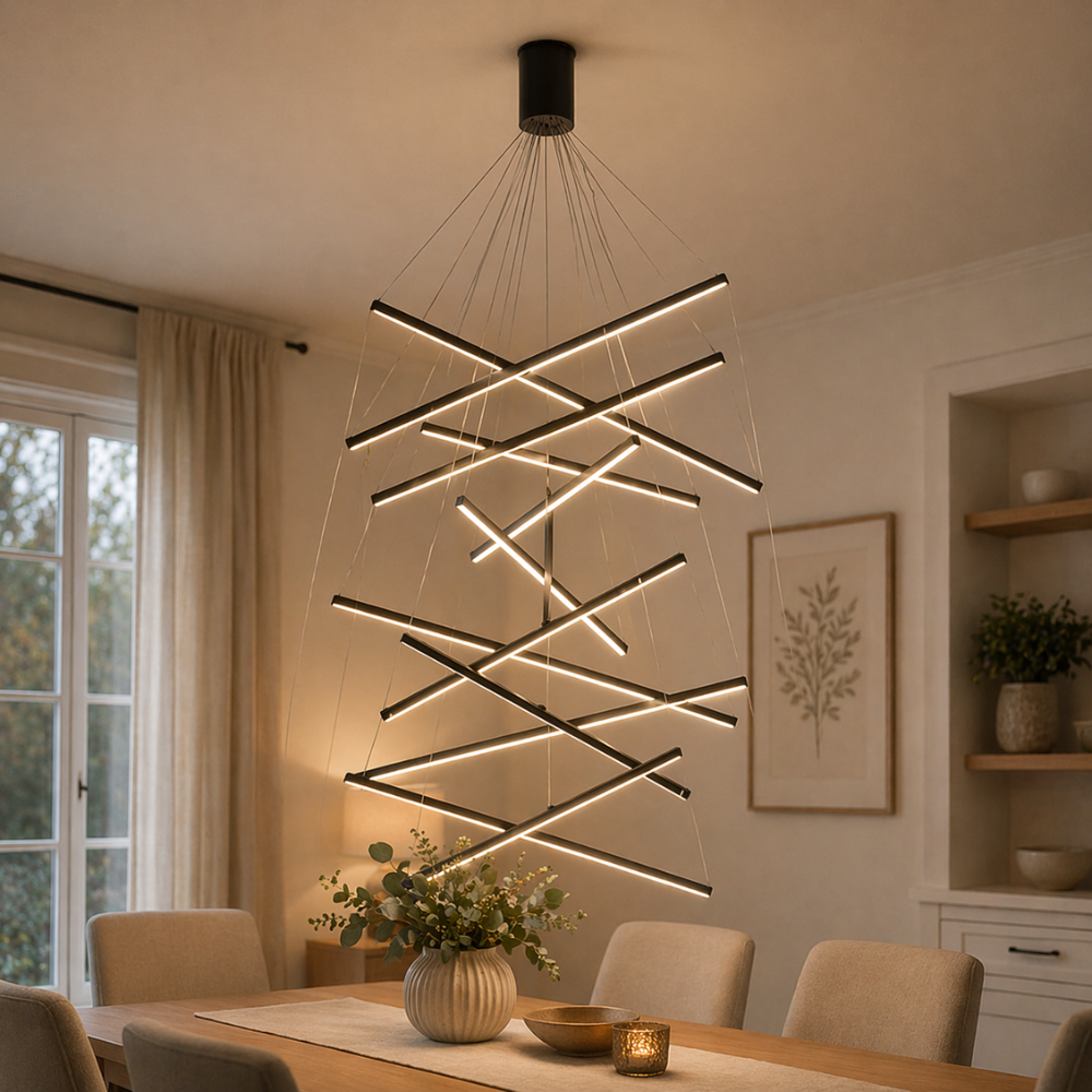 Linear LED Chandelier