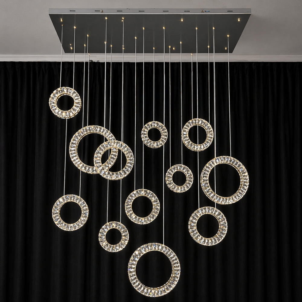 Lunara Crystal Chandelier