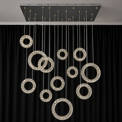 Lunara Crystal Chandelier