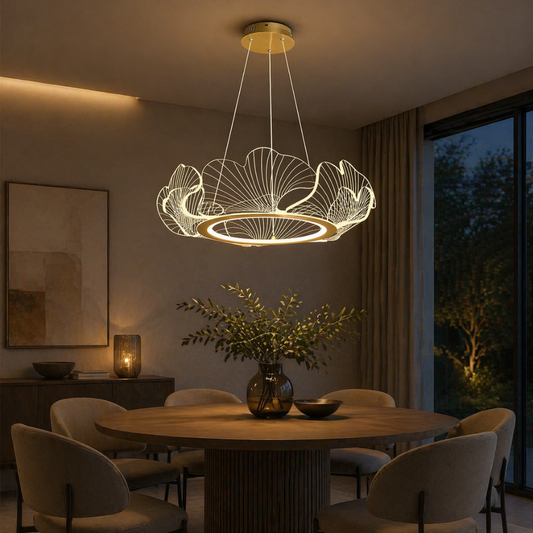 Aurora Leaf Chandelier