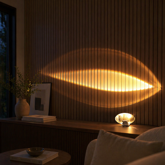 Glass Glow Table Lamps