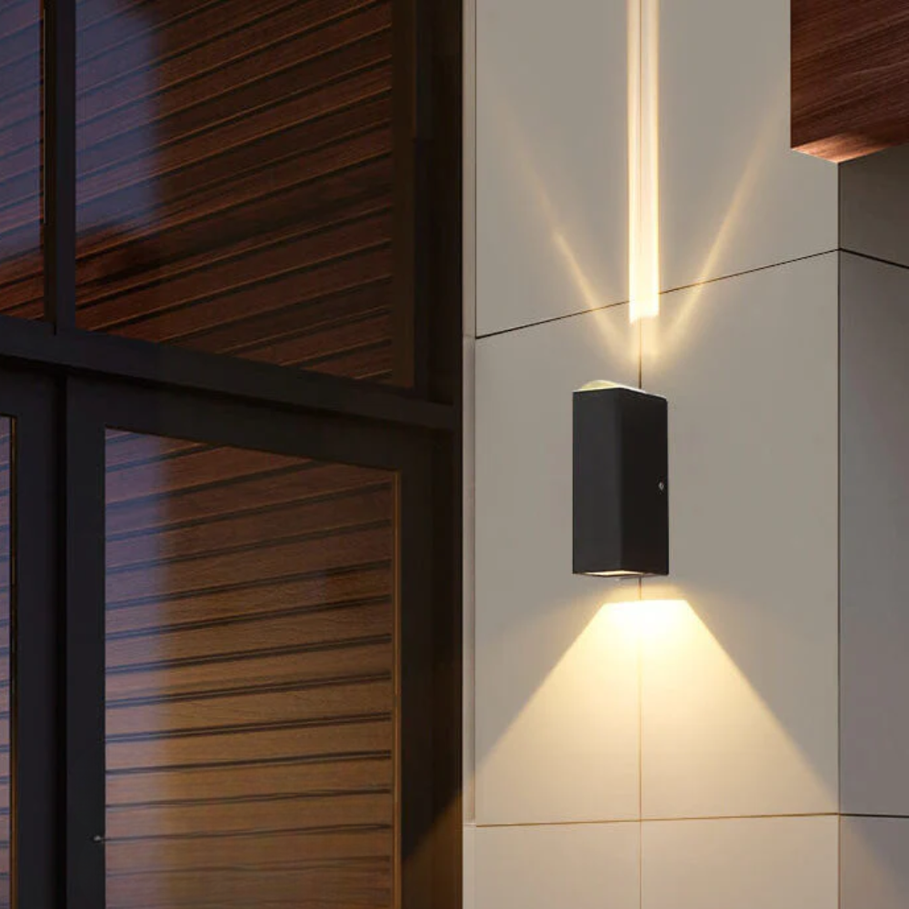 Modern Outdoor LED Up Down Wall Light
