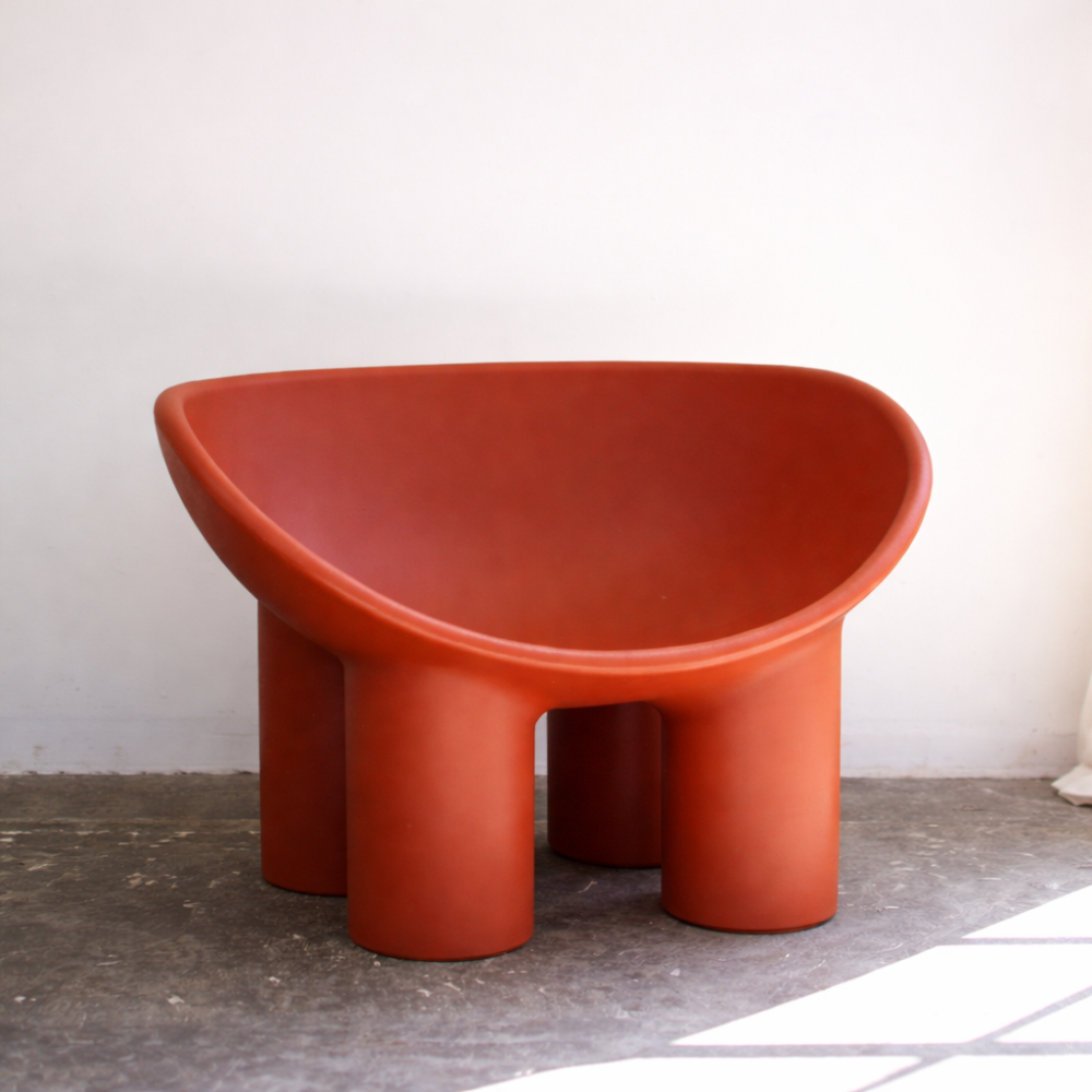 Sculpted Cylinder Chair