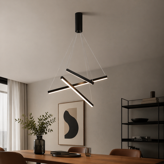 Linear Sticks LED Chandelier