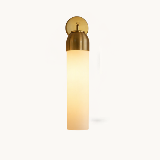 Glass Cylinder Wall Light