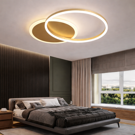 WOMO Circular LED Flush Mount Ceiling Light-WM1032