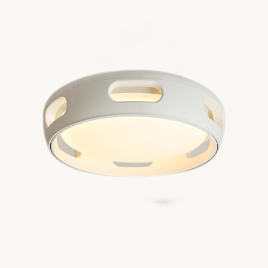 Modern Bladeless LED Ceiling Fan Light