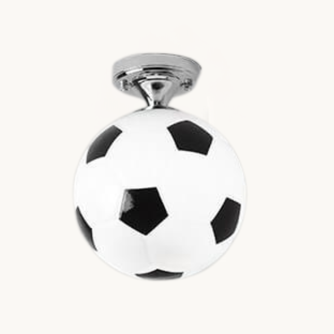 Kids Soccer Ball Ceiling Light