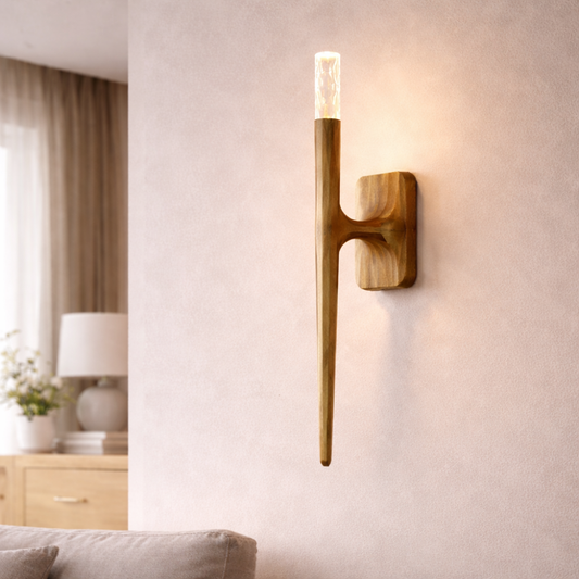 Handcrafted Brass Wall Sconce