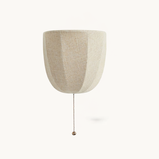 Sienna Linen Wall Sconce