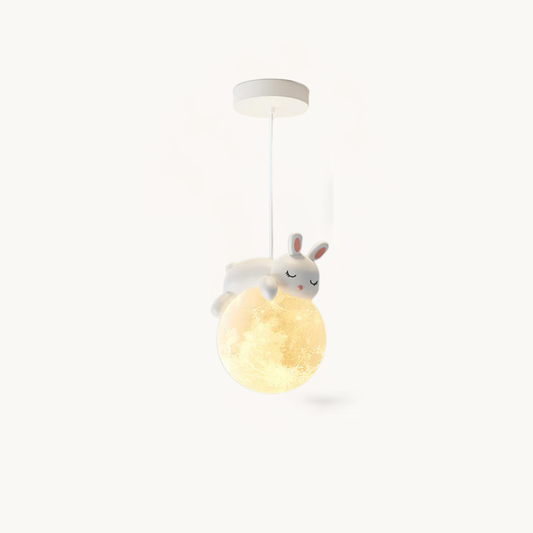 Cream Style Animal Pendant Lamp