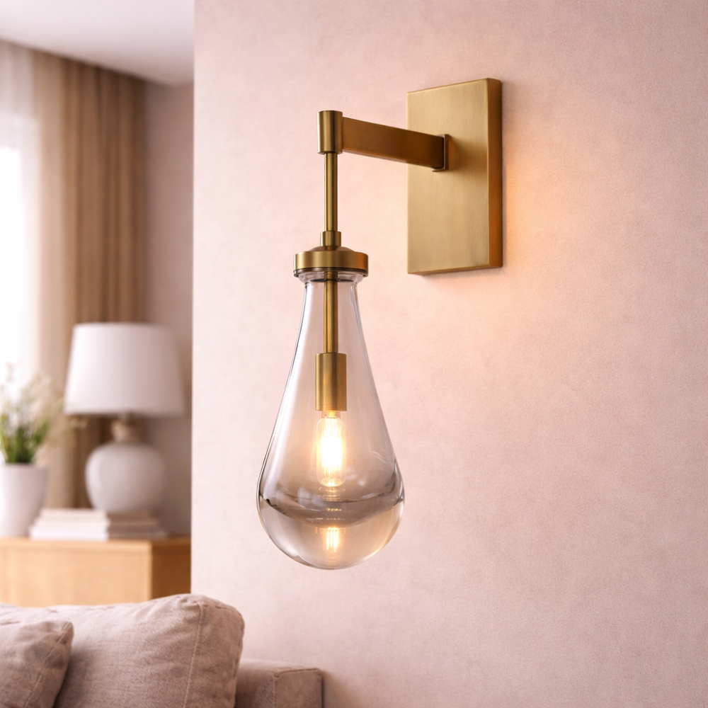 Raindrop Glass Pendant Light