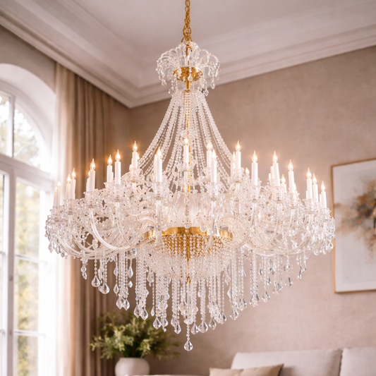 Crystal Candle Chandelier