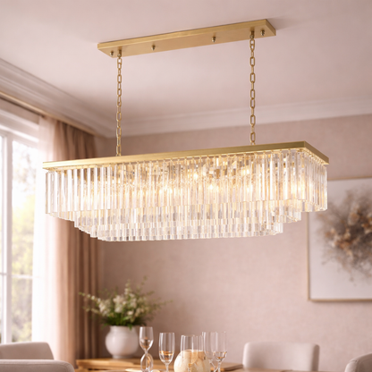 Crystal Prism Chandelier