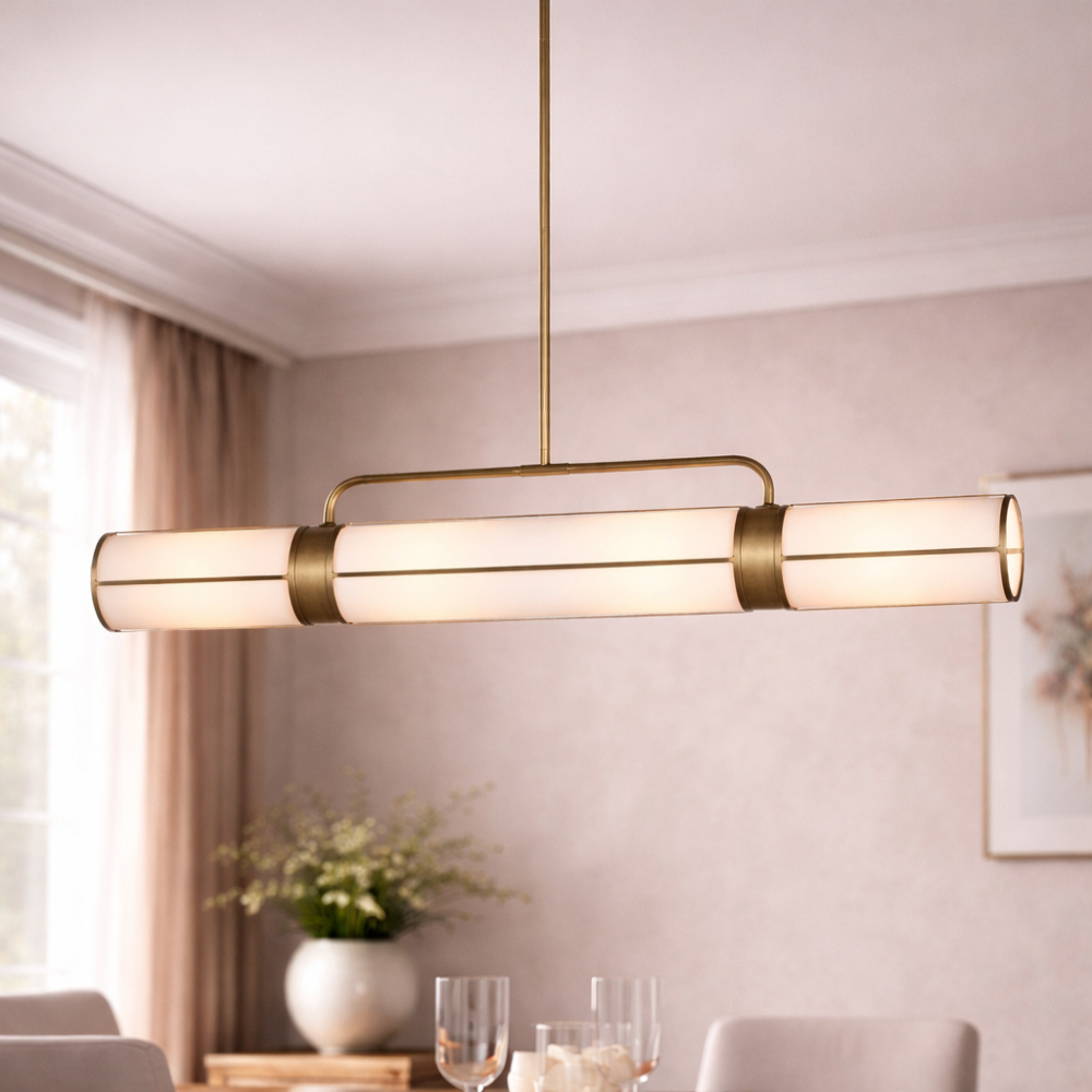Remming Linear Tube Chandelier