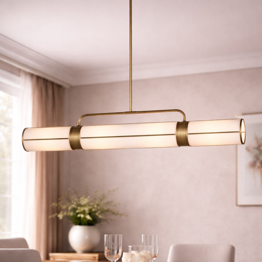 Remming Linear Tube Chandelier