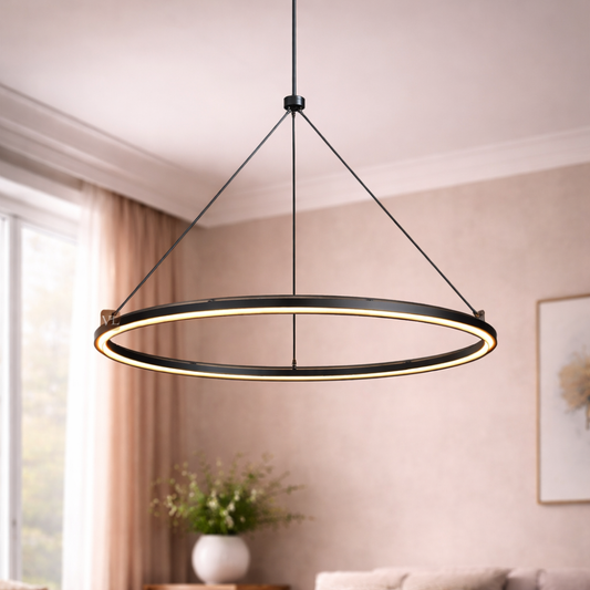 Halo LED Ring Chandelier