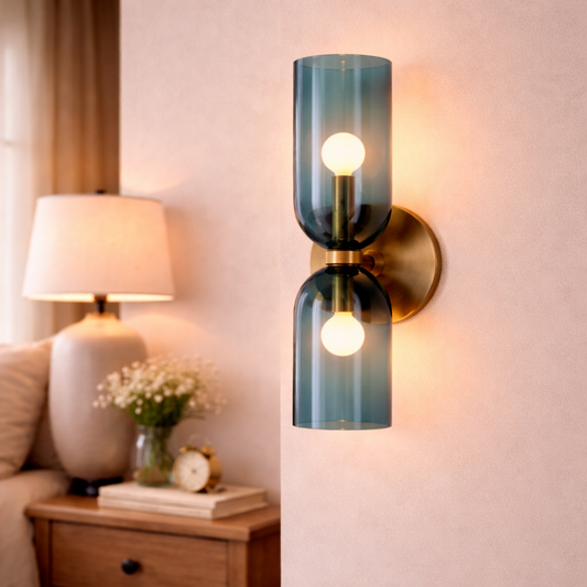 Cylindro Glass Wall Lamp