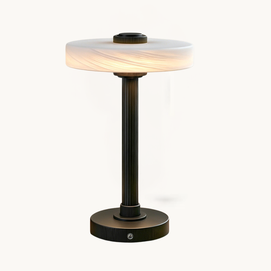 12" Modern Metal LED Table Lamp