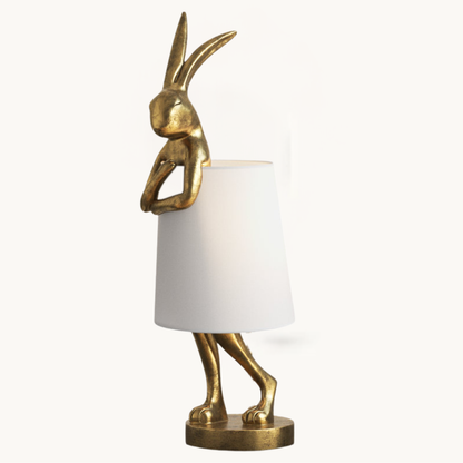 Triche 26.5" H Sculptural Rabbit Table Lamp