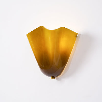 Vera Glass Petal Wall Sconce