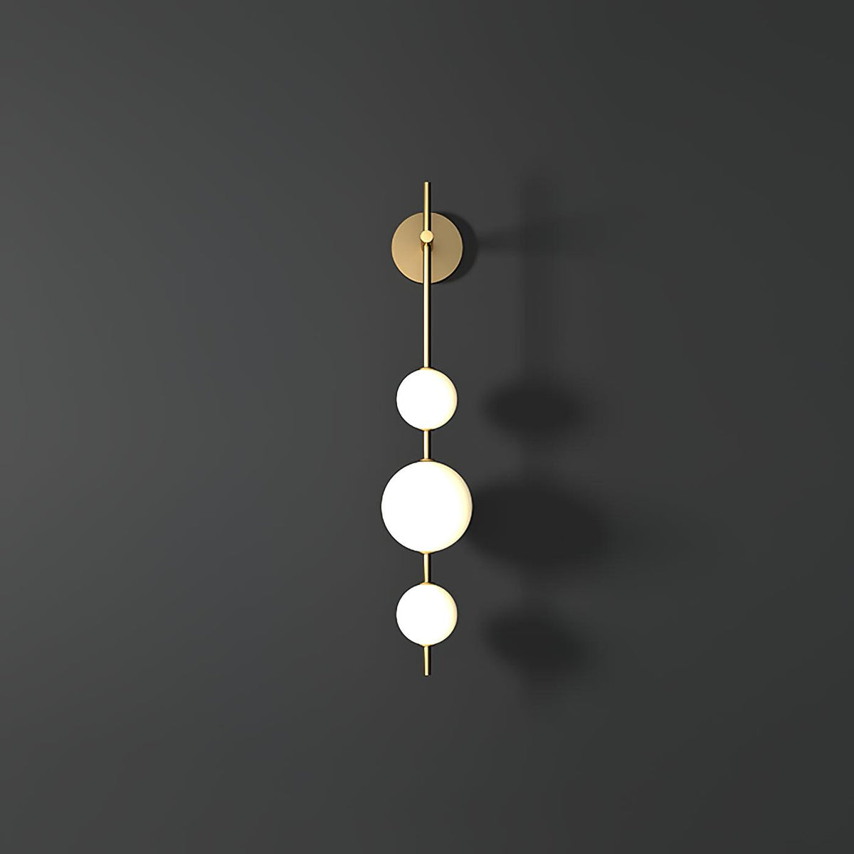 Dual Globe Wall Lamp
