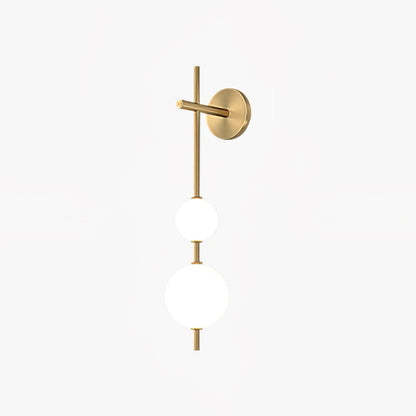 Vertical Sphere Wall Lamp