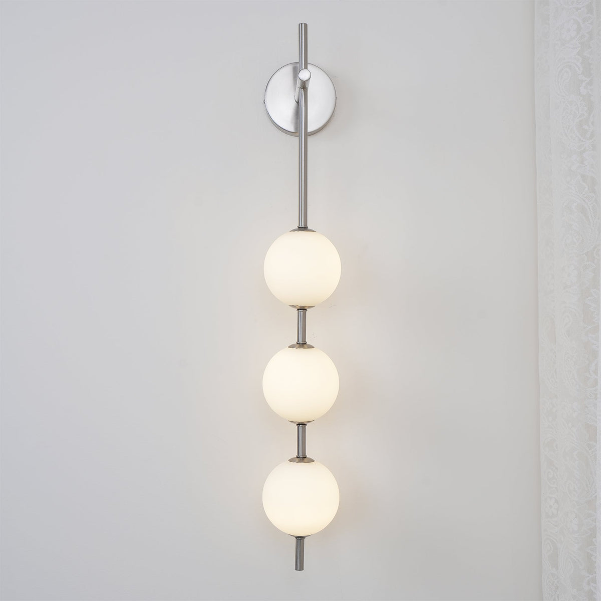 Dual Globe Wall Lamp
