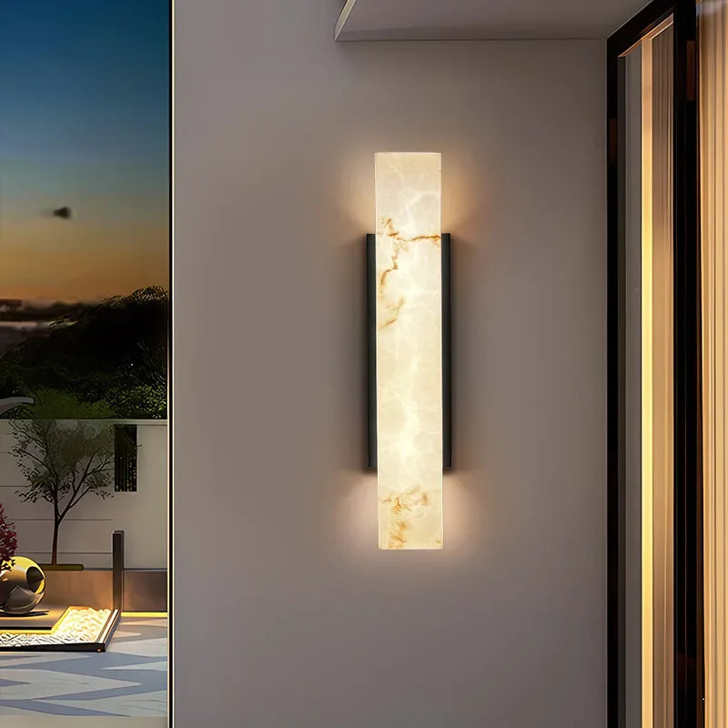 Marble Modern Outdoor Wall Light