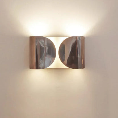 Lunara Modern Chrome LED Wall Light