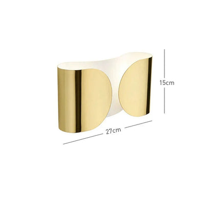 Lunara Modern Chrome LED Wall Light