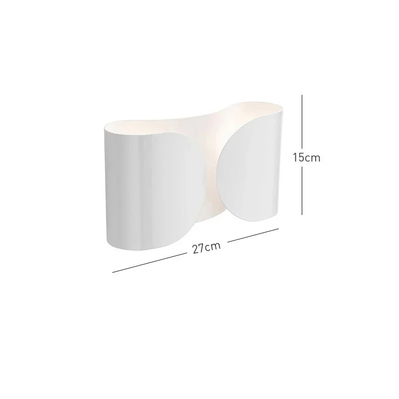 Lunara Modern Chrome LED Wall Light