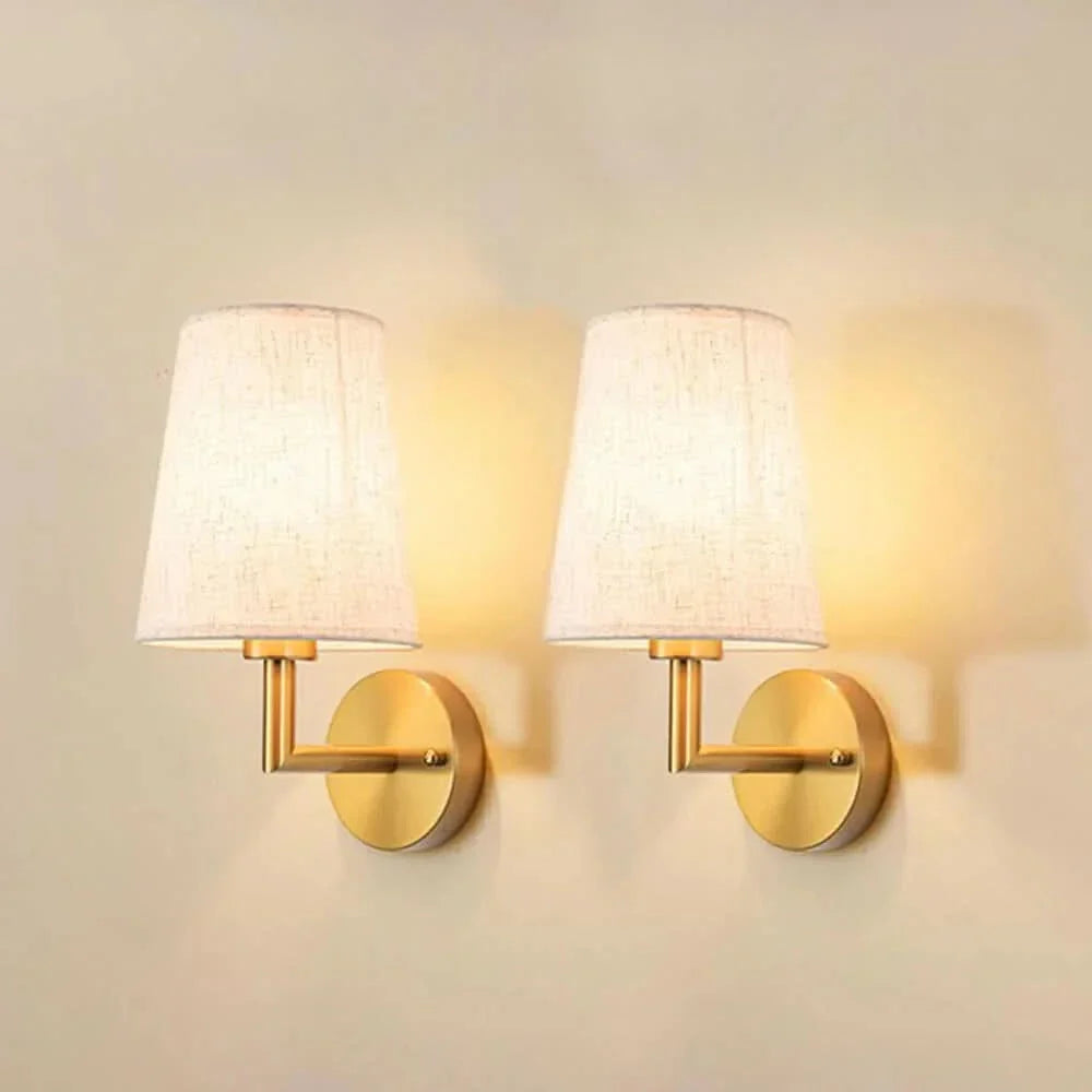 Wireless  Fabric Wall Lamp