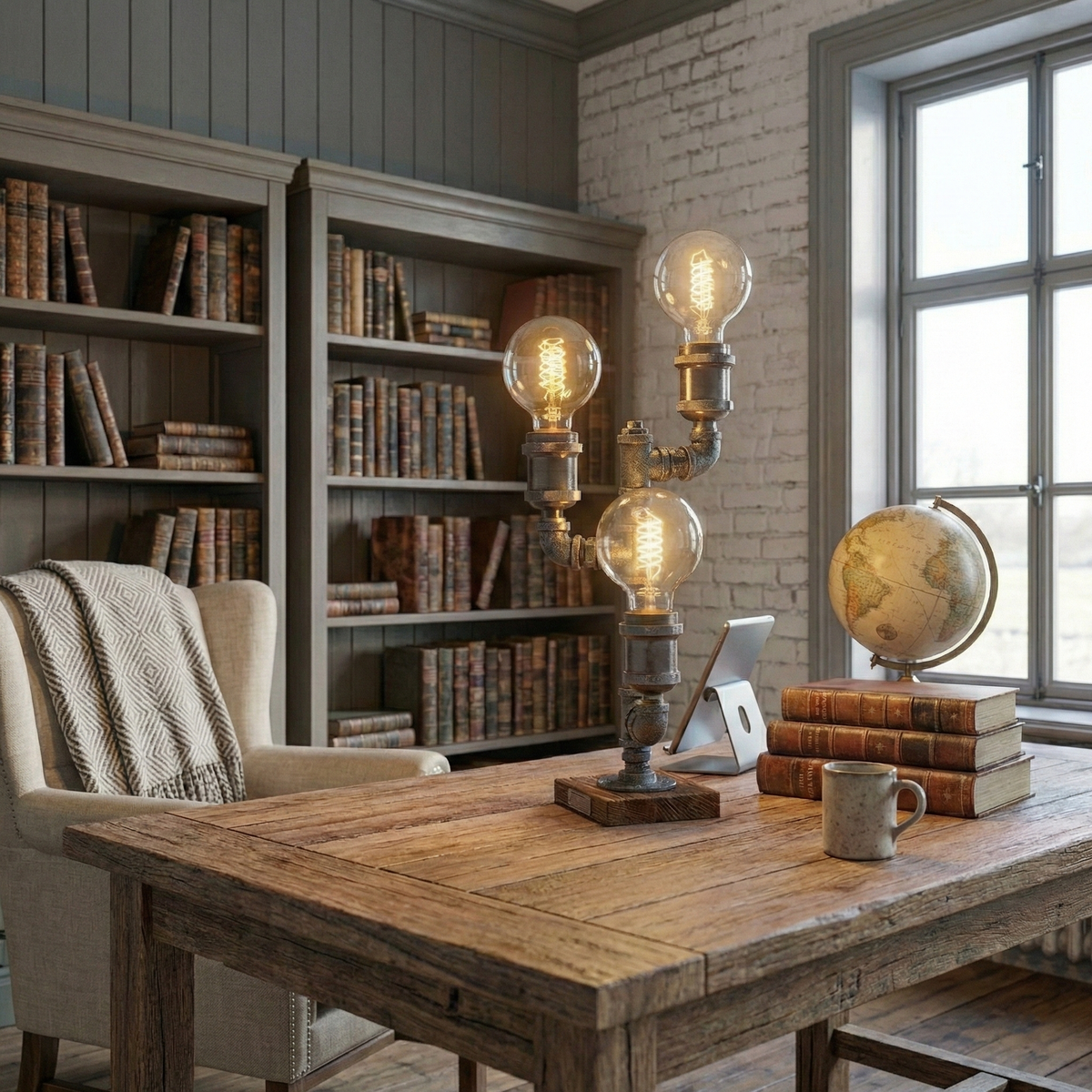 Rustora Edison Table Lamp