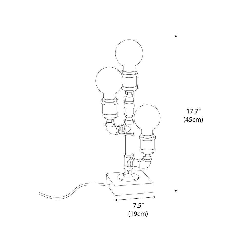 Rustora Edison Table Lamp