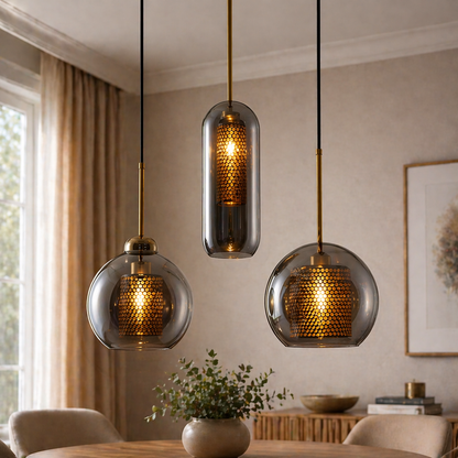 Aurum Glass Pendant Light
