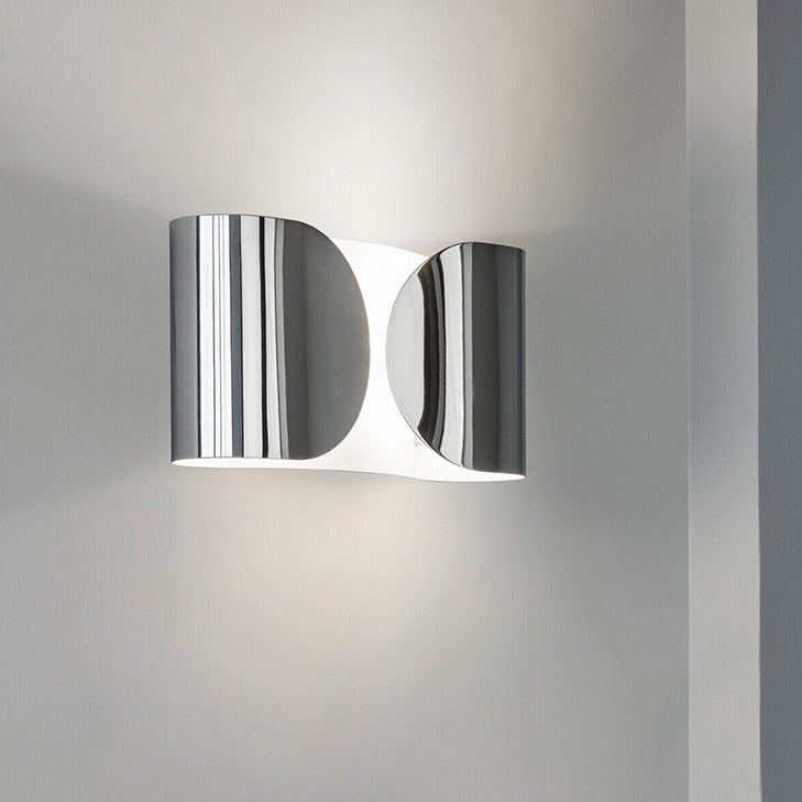 Lunara Modern Chrome LED Wall Light