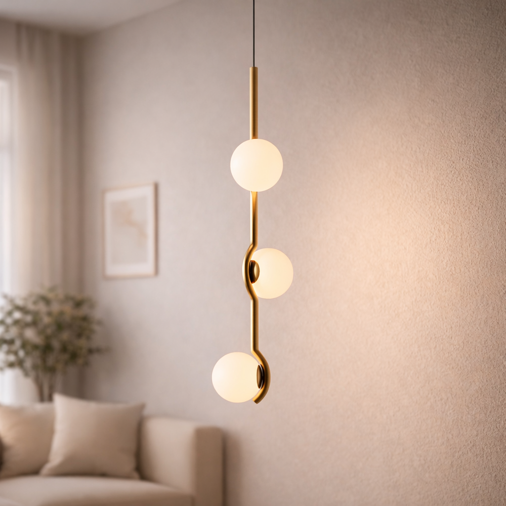 Sleek Multi Head Pendant Light